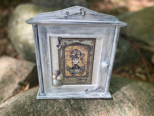 Wieszak z haczykami Steampunk