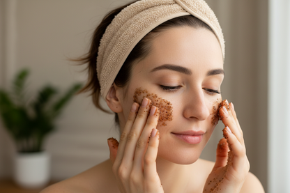 Peeling kawowy z brązowym cukrem