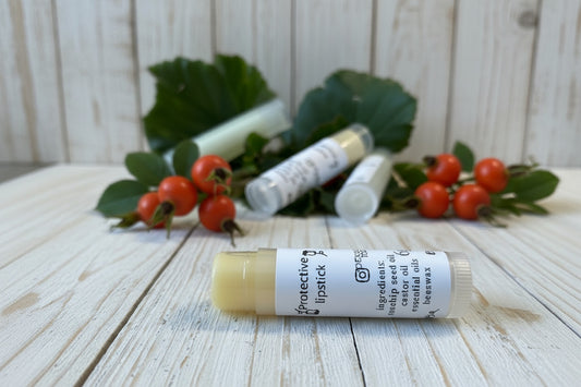 Naturalna pomadka do ust Dzika Róża & Ylang Ylang – ręcznie robiona
