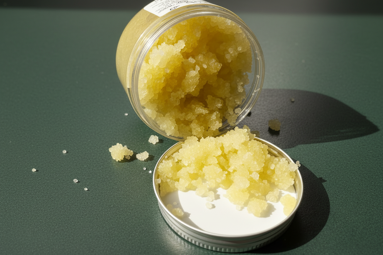 Peeling do ciała intensywnie nawilżający z solą z  Morza Martwego