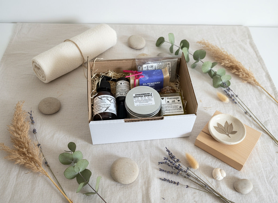 Zestaw kosmetyków handmade Slow Beauty, gotowy prezent, różne okazje